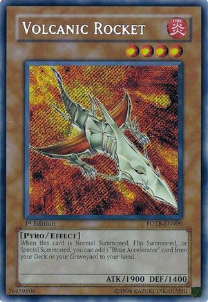 Volcanic Rocket [FOTB-EN000] Secret Rare - Yu-Gi-Oh! - Card Brawlers | Quebec | Canada |