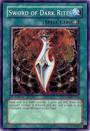 Sword of Dark Rites [FOTB-EN067] Secret Rare - Yu-Gi-Oh! - Card Brawlers | Quebec | Canada |
