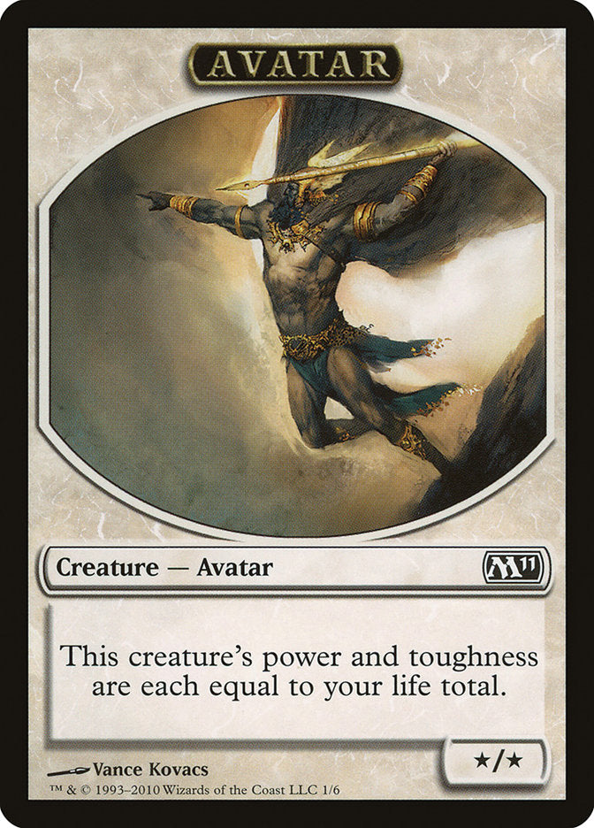 Avatar Token [Magic 2011 Tokens] - Magic: The Gathering - Card Brawlers | Quebec | Canada |