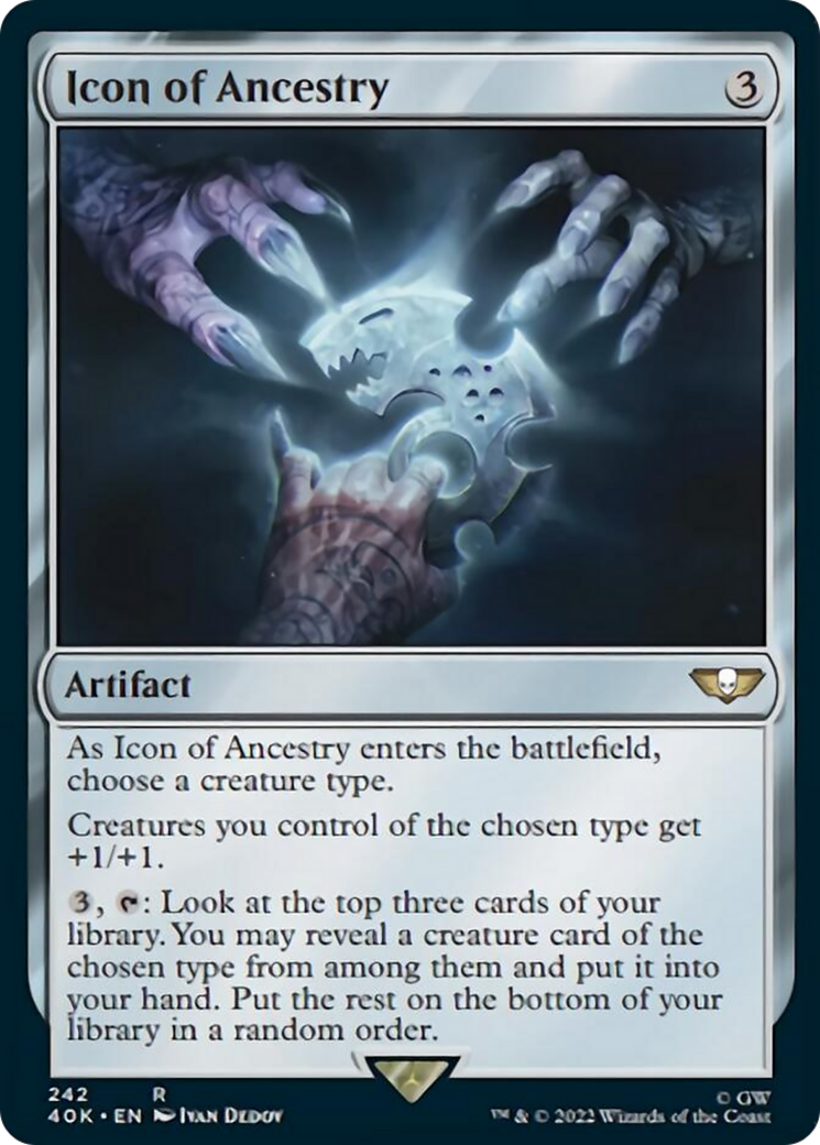 Icon of Ancestry [Warhammer 40,000] - Magic: The Gathering - Card Brawlers | Quebec | Canada |