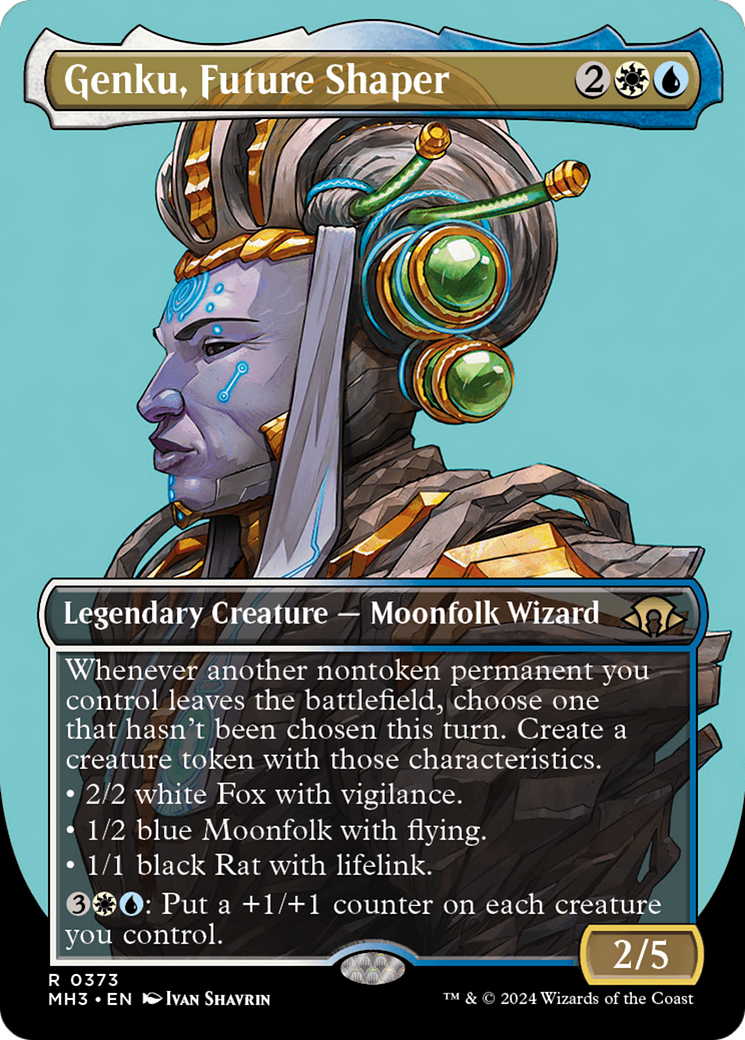 Genku, Future Shaper (Borderless) [Modern Horizons 3] - Magic: The Gathering - Card Brawlers | Quebec | Canada |