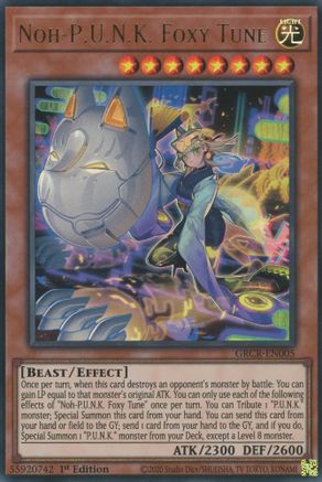 Noh-P.U.N.K. Foxy Tune [GRCR-EN005] Ultra Rare - Yu-Gi-Oh! - Card Brawlers | Quebec | Canada |