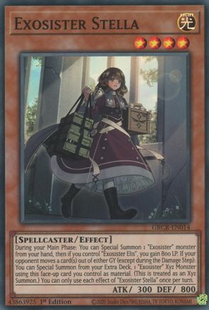 Exosister Stella [GRCR-EN014] Super Rare - Yu-Gi-Oh! - Card Brawlers | Quebec | Canada |