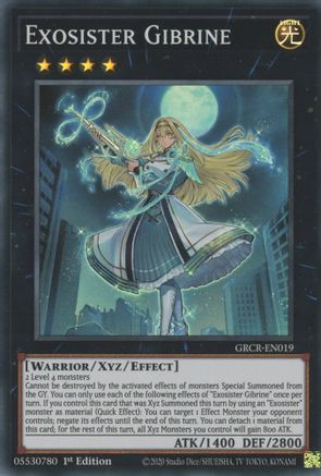 Exosister Gibrine [GRCR-EN019] Super Rare - Yu-Gi-Oh! - Card Brawlers | Quebec | Canada |