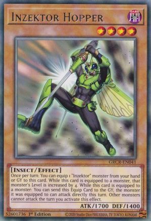 Inzektor Hopper [GRCR-EN041] Rare - Yu-Gi-Oh! - Card Brawlers | Quebec | Canada |