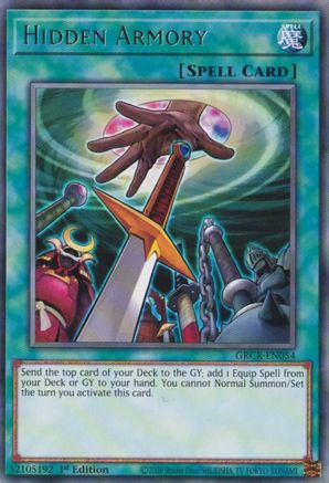 Hidden Armory [GRCR-EN054] Rare - Yu-Gi-Oh! - Card Brawlers | Quebec | Canada |