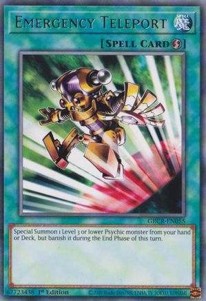 Emergency Teleport [GRCR-EN055] Rare - Yu-Gi-Oh! - Card Brawlers | Quebec | Canada |