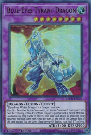 Blue-Eyes Tyrant Dragon [BACH-EN037] Ultra Rare - Yu-Gi-Oh! - Card Brawlers | Quebec | Canada |