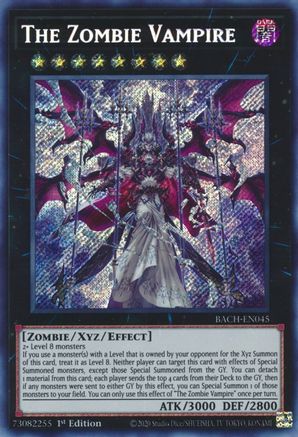 The Zombie Vampire [BACH-EN045] Secret Rare - Yu-Gi-Oh! - Card Brawlers | Quebec | Canada |
