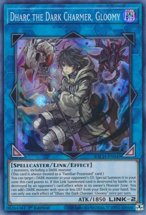 Dharc the Dark Charmer, Gloomy [BACH-EN049] Super Rare - Yu-Gi-Oh! - Card Brawlers | Quebec | Canada |