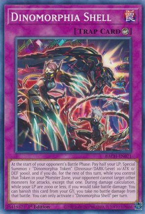 Dinomorphia Shell [BACH-EN071] Common - Yu-Gi-Oh! - Card Brawlers | Quebec | Canada |