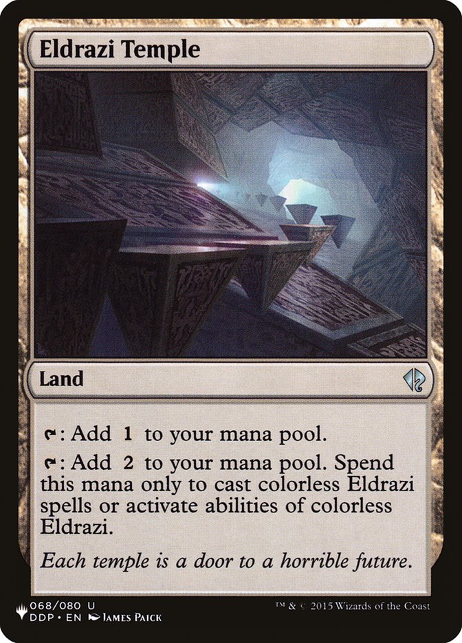 Eldrazi Temple [The List] - Magic: The Gathering - Card Brawlers | Quebec | Canada |