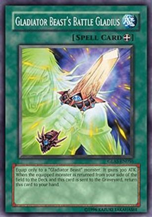 Gladiator Beast's Battle Gladius [GLAS-EN056] Common - Yu-Gi-Oh! - Card Brawlers | Quebec | Canada |