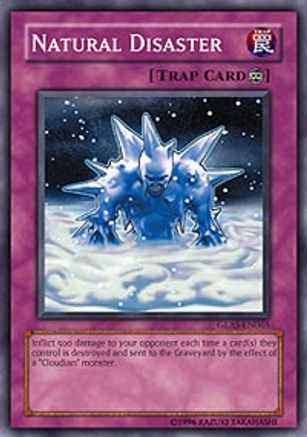 Natural Disaster [GLAS-EN065] Common - Yu-Gi-Oh! - Card Brawlers | Quebec | Canada |