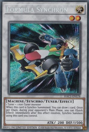 Formula Synchron [HAC1-EN178] Secret Rare - Yu-Gi-Oh! - Card Brawlers | Quebec | Canada |