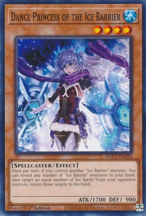 Dance Princess of the Ice Barrier [HAC1-EN050] Common - Yu-Gi-Oh! - Card Brawlers | Quebec | Canada |