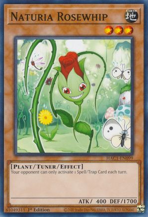 Naturia Rosewhip [HAC1-EN099] Common - Yu-Gi-Oh! - Card Brawlers | Quebec | Canada |