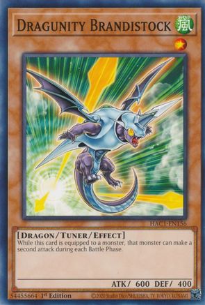 Dragunity Brandistock [HAC1-EN156] Common - Yu-Gi-Oh! - Card Brawlers | Quebec | Canada |