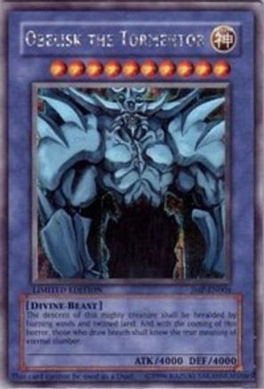 Obelisk the Tormentor [JMP-EN004] Secret Rare - Yu-Gi-Oh! - Card Brawlers | Quebec | Canada |