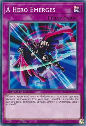 A Hero Emerges [SGX1-ENA19] Common - Yu-Gi-Oh! - Card Brawlers | Quebec | Canada |