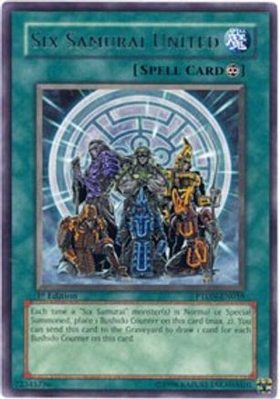 Six Samurai United [PTDN-EN059] Rare - Yu-Gi-Oh! - Card Brawlers | Quebec | Canada |
