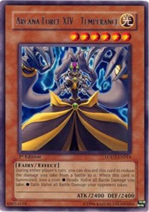 Arcana Force XIV - Temperance [LODT-EN014] Rare - Yu-Gi-Oh! - Card Brawlers | Quebec | Canada |