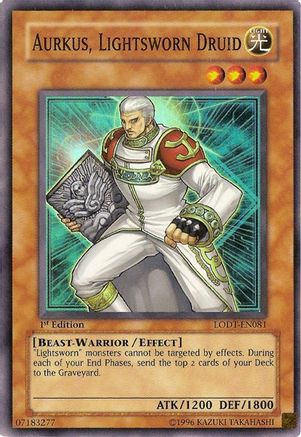 Aurkus, Lightsworn Druid [LODT-EN081] Super Rare - Yu-Gi-Oh! - Card Brawlers | Quebec | Canada |
