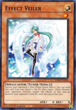 Effect Veiler [SDAZ-EN018] Common - Yu-Gi-Oh! - Card Brawlers | Quebec | Canada |