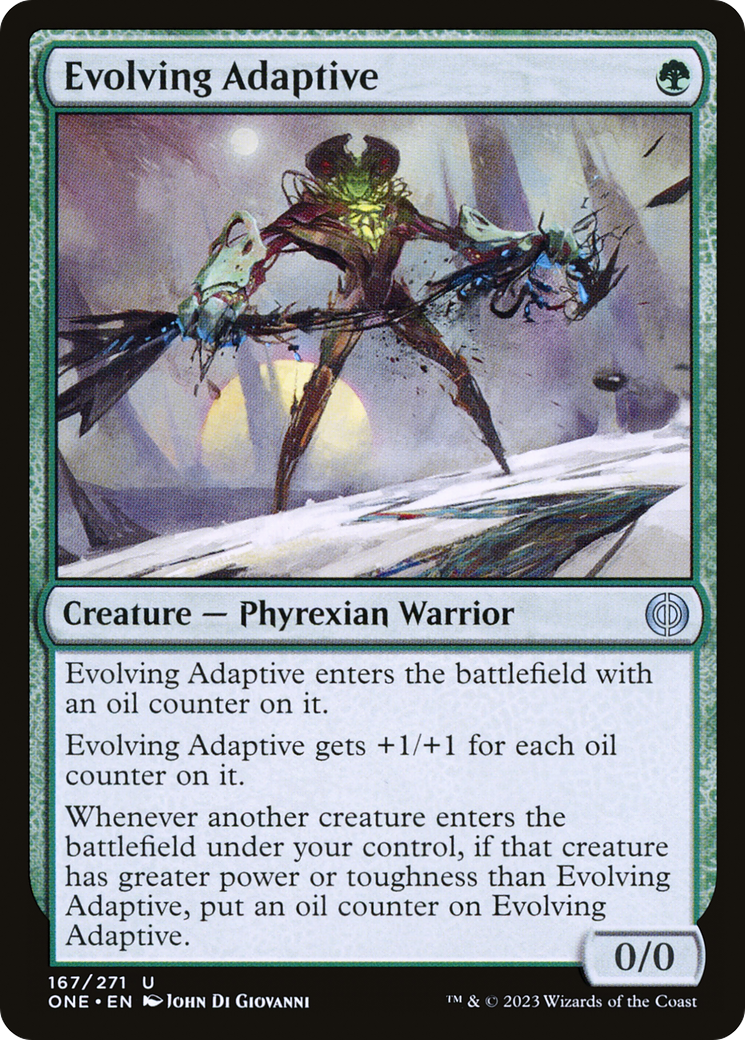Evolving Adaptive [Phyrexia: All Will Be One] - Magic: The Gathering - Card Brawlers | Quebec | Canada |