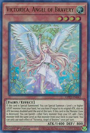 Victorica, Angel of Bravery [GFP2-EN042] Ultra Rare - Yu-Gi-Oh! - Card Brawlers | Quebec | Canada |