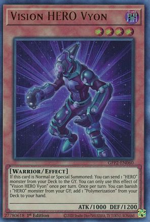 Vision HERO Vyon [GFP2-EN060] Ultra Rare - Yu-Gi-Oh! - Card Brawlers | Quebec | Canada |