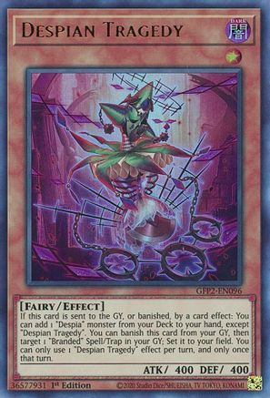 Despian Tragedy [GFP2-EN096] Ultra Rare - Yu-Gi-Oh! - Card Brawlers | Quebec | Canada |