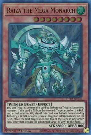 Raiza the Mega Monarch [GFP2-EN106] Ultra Rare - Yu-Gi-Oh! - Card Brawlers | Quebec | Canada |