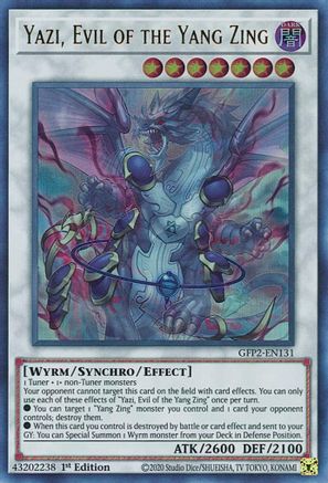 Yazi, Evil of the Yang Zing [GFP2-EN131] Ultra Rare - Yu-Gi-Oh! - Card Brawlers | Quebec | Canada |
