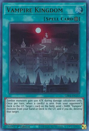 Vampire Kingdom [GFP2-EN157] Ultra Rare - Yu-Gi-Oh! - Card Brawlers | Quebec | Canada |