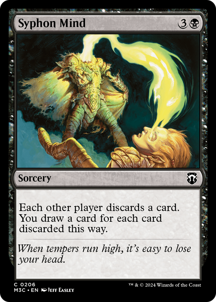 Syphon Mind (Ripple Foil) [Modern Horizons 3 Commander] - Magic: The Gathering - Card Brawlers | Quebec | Canada |