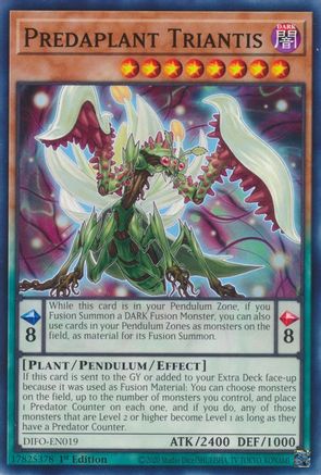 Predaplant Triantis [DIFO-EN019] Common - Yu-Gi-Oh! - Card Brawlers | Quebec | Canada |