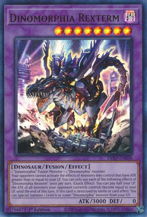 Dinomorphia Rexterm [DIFO-EN038] Ultra Rare - Yu-Gi-Oh! - Card Brawlers | Quebec | Canada |