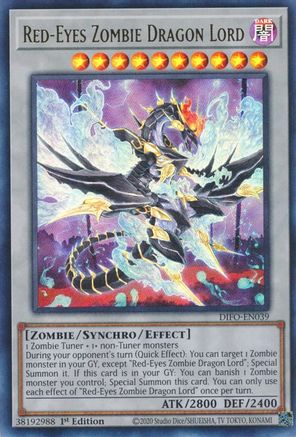 Red-Eyes Zombie Dragon Lord [DIFO-EN039] Ultra Rare - Yu-Gi-Oh! - Card Brawlers | Quebec | Canada |