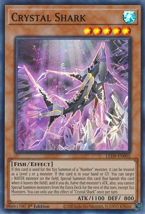 Crystal Shark [LED9-EN002] Super Rare - Yu-Gi-Oh! - Card Brawlers | Quebec | Canada |