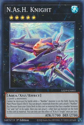 N.As.H. Knight [LED9-EN003] Super Rare - Yu-Gi-Oh! - Card Brawlers | Quebec | Canada |