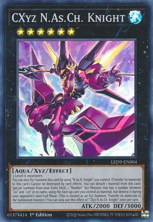 CXyz N.As.Ch. Knight [LED9-EN004] Super Rare - Yu-Gi-Oh! - Card Brawlers | Quebec | Canada |
