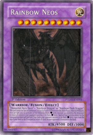 Rainbow Neos [PTDN-EN044] Ghost Rare - Yu-Gi-Oh! - Card Brawlers | Quebec | Canada |