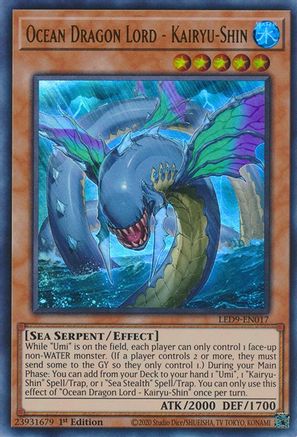 Ocean Dragon Lord - Kairyu-Shin [LED9-EN017] Ultra Rare - Yu-Gi-Oh! - Card Brawlers | Quebec | Canada |