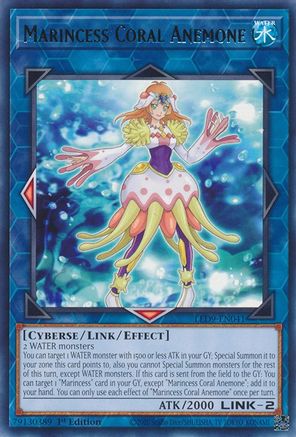 Marincess Coral Anemone [LED9-EN041] Rare - Yu-Gi-Oh! - Card Brawlers | Quebec | Canada |