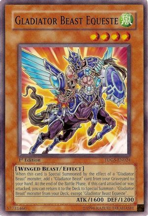 Gladiator Beast Equeste [TDGS-EN024] Common - Yu-Gi-Oh! - Card Brawlers | Quebec | Canada |