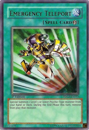 Emergency Teleport [TDGS-EN053] Ultra Rare - Yu-Gi-Oh! - Card Brawlers | Quebec | Canada |
