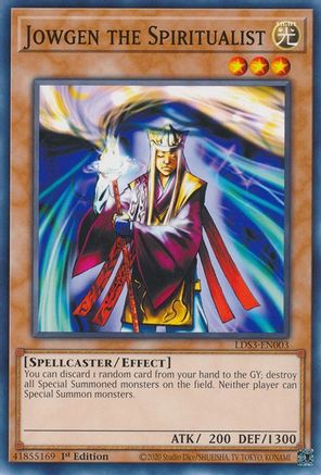 Jowgen the Spiritualist [LDS3-EN003] Common - Yu-Gi-Oh! - Card Brawlers | Quebec | Canada |