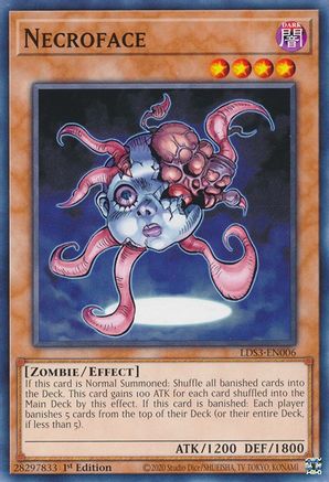 Necroface [LDS3-EN006] Common - Yu-Gi-Oh! - Card Brawlers | Quebec | Canada |