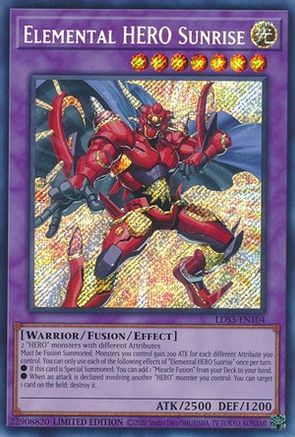 Elemental HERO Sunrise [LDS3-EN104] Secret Rare - Yu-Gi-Oh! - Card Brawlers | Quebec | Canada |